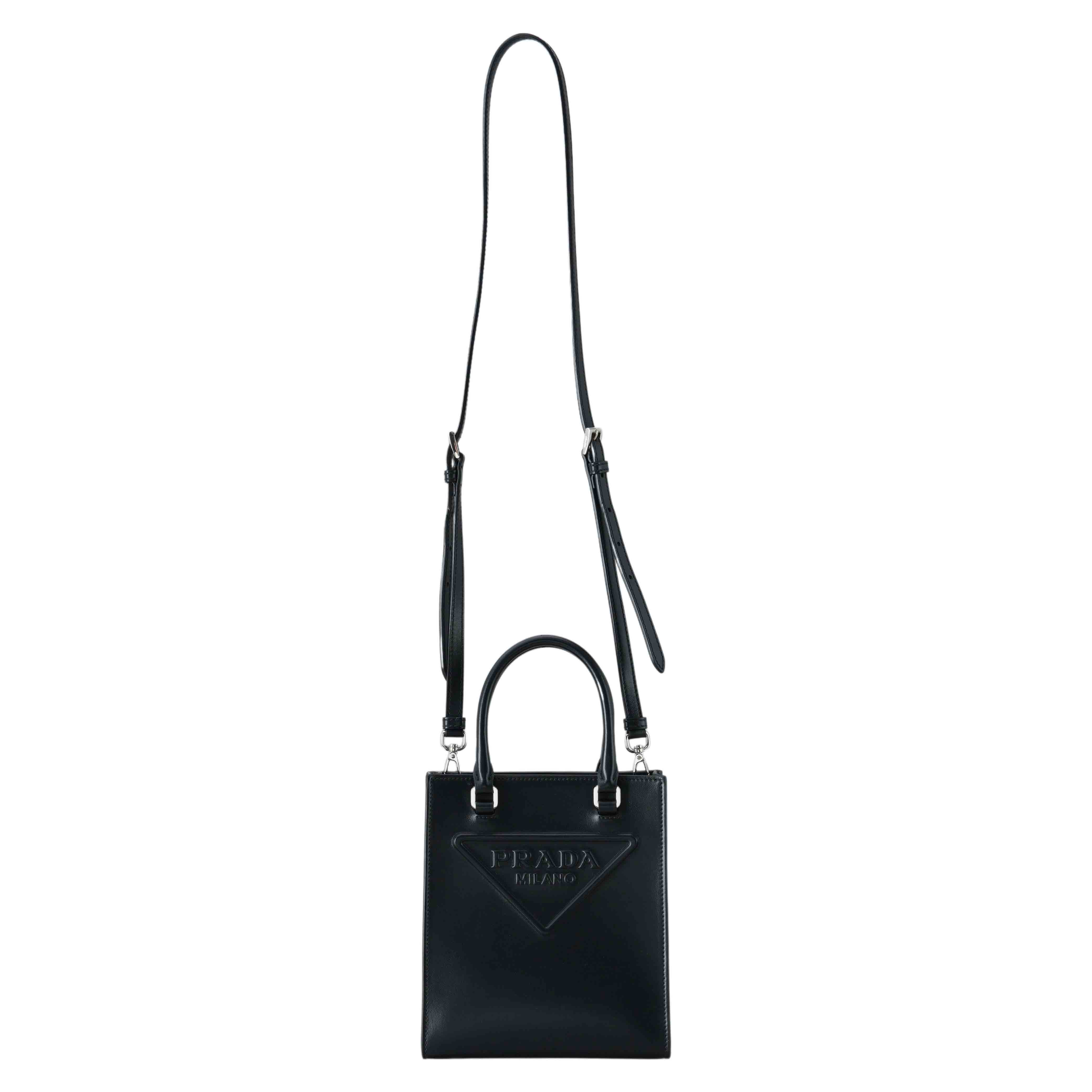 PRADA(USED)프라다 1BA333 트라이앵글 토트겸 숄더백