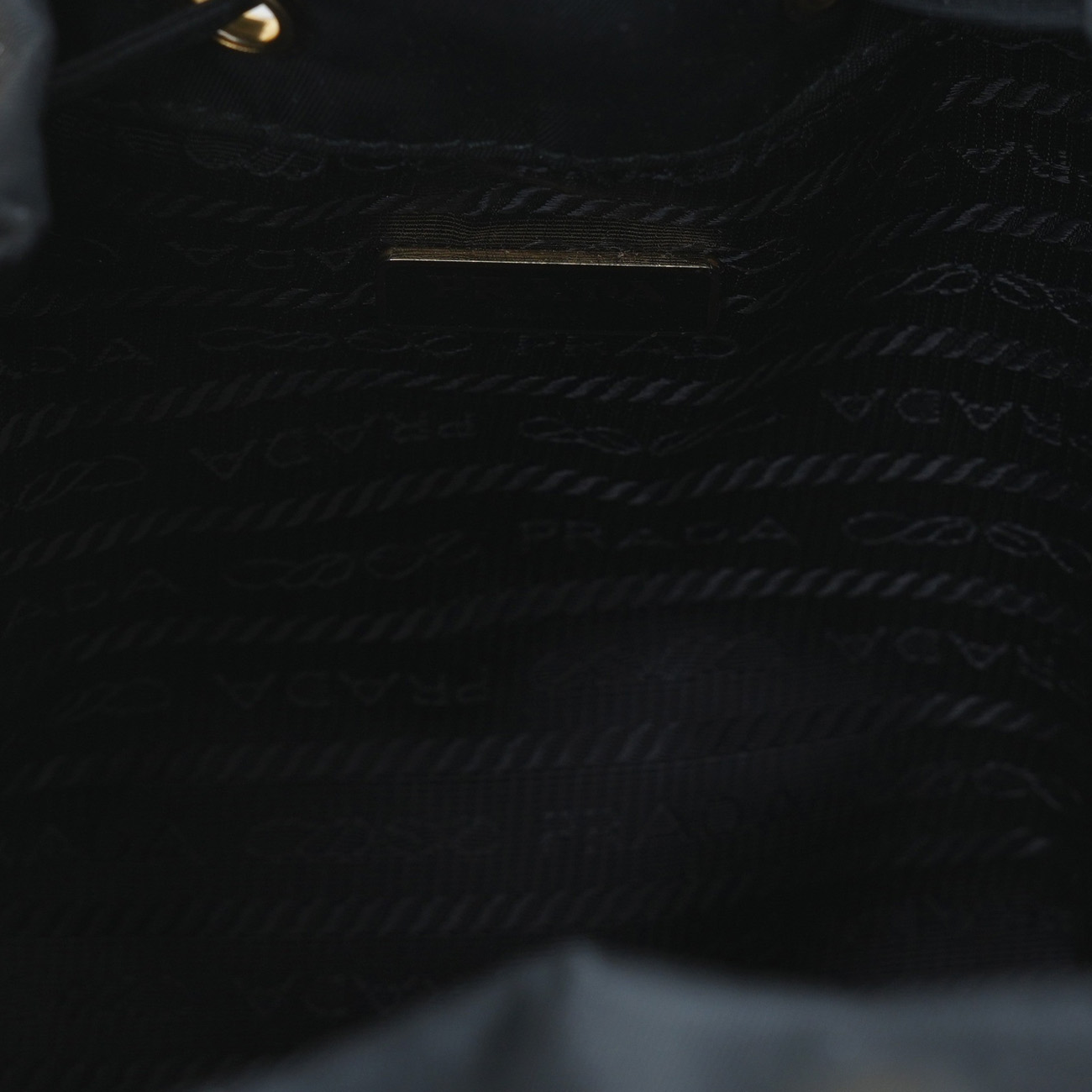 PRADA(USED)프라다 1BH038 리나일론 듀엣 버킷백