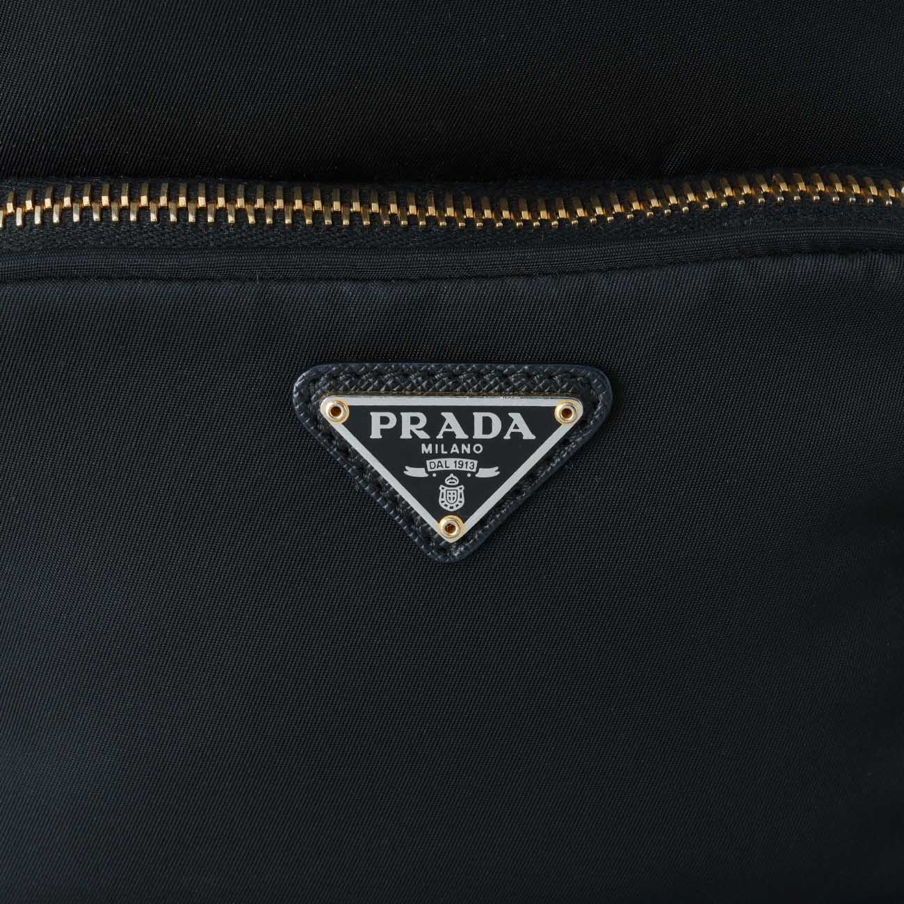 PRADA(USED)프라다 1BH038 리나일론 듀엣 버킷백