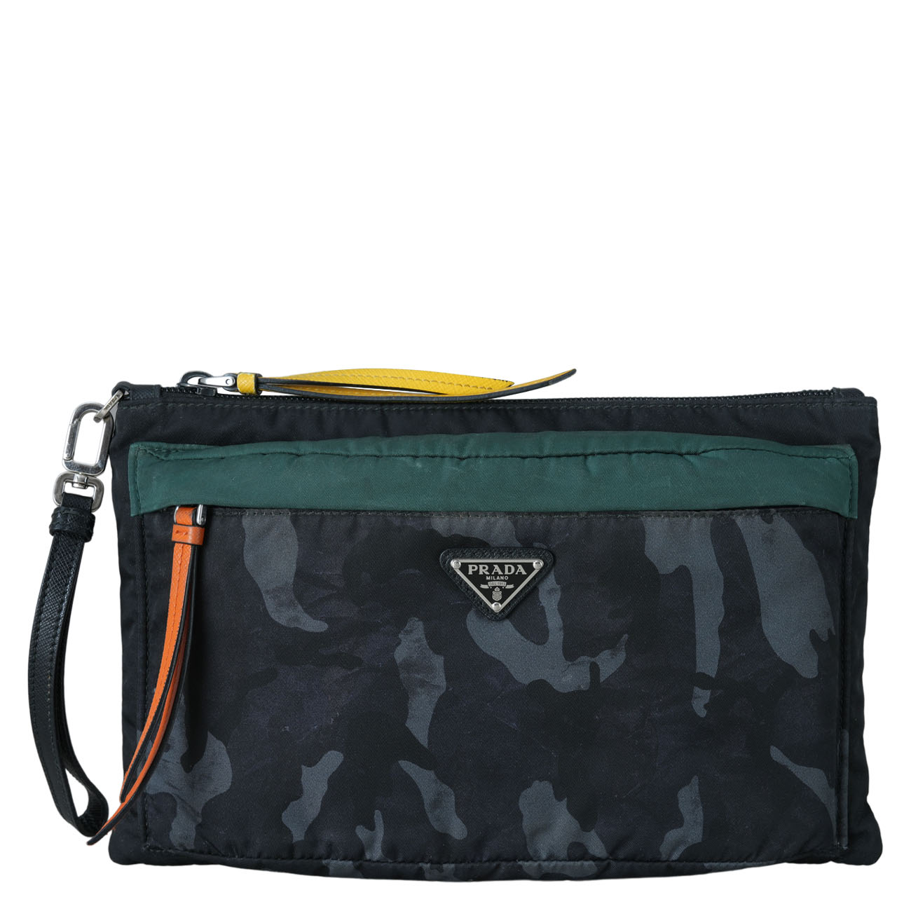 PRADA(USED)프라다 카모플라주 클러치