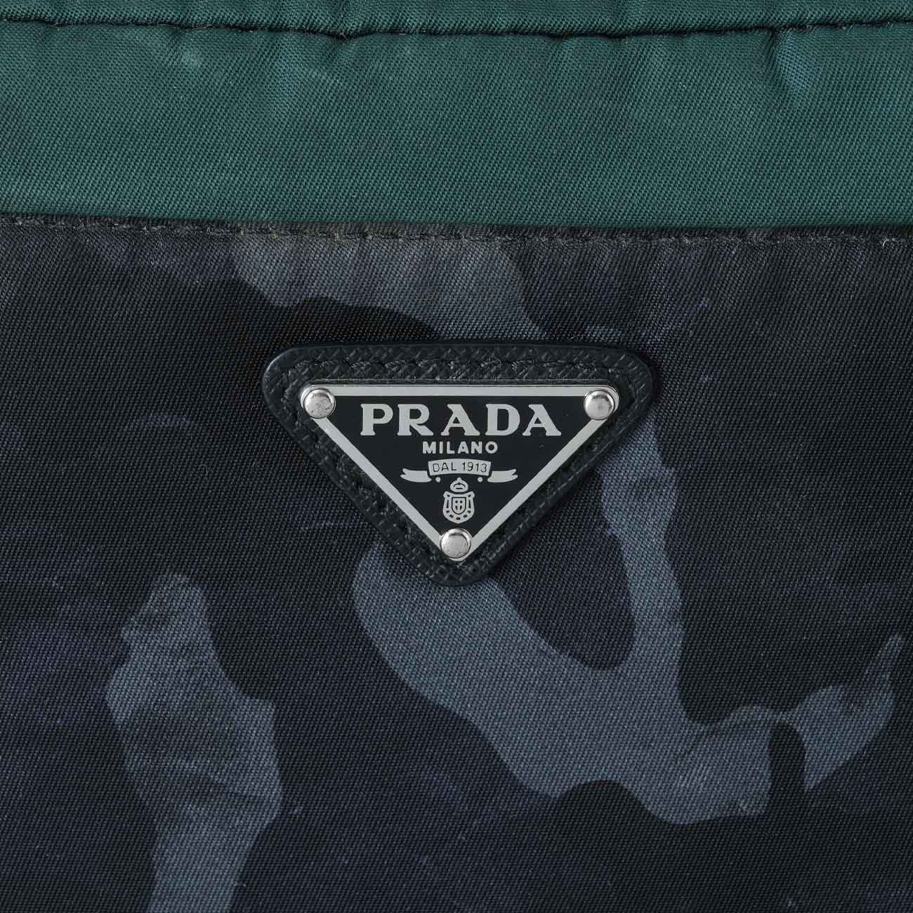 PRADA(USED)프라다 카모플라주 클러치