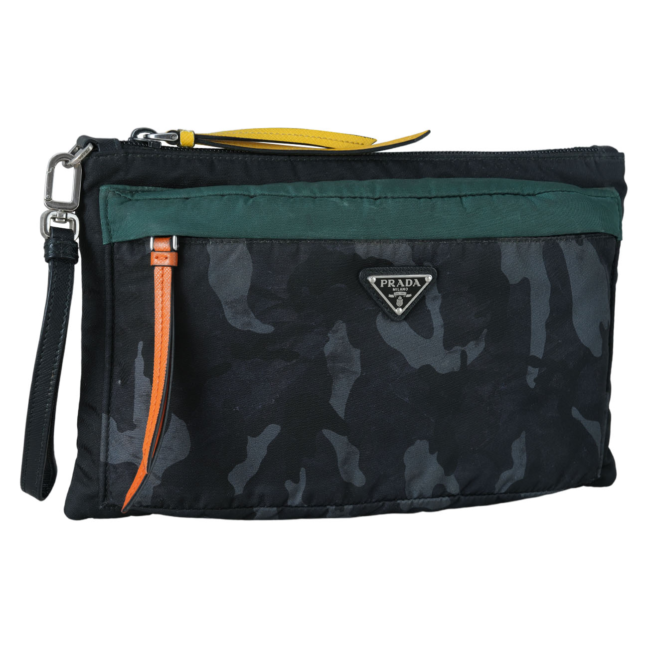 PRADA(USED)프라다 카모플라주 클러치