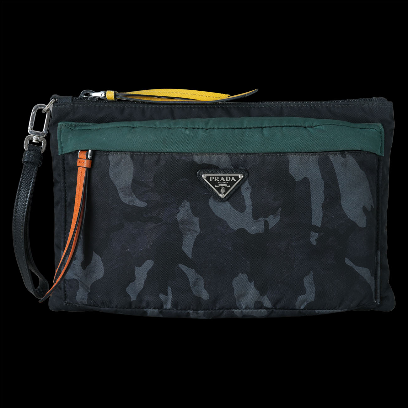 PRADA(USED)프라다 카모플라주 클러치