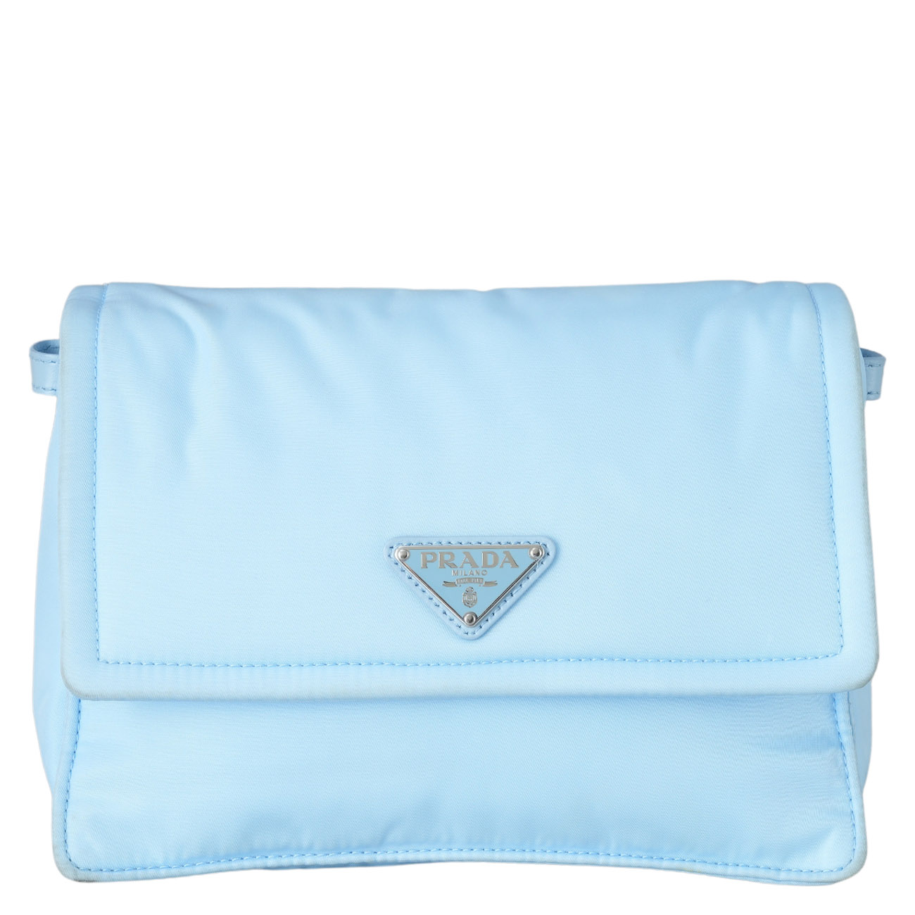 PRADA(USED)프라다 1BD313 리나일론 스몰 패딩 크로스백