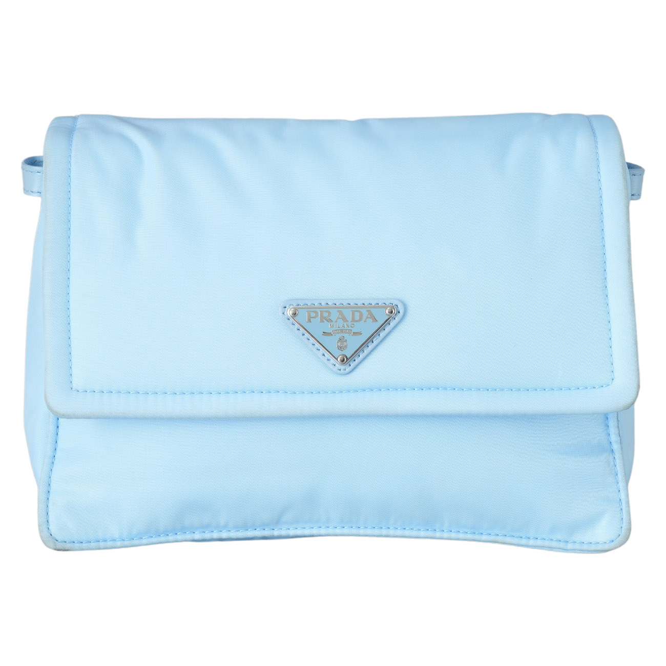PRADA(USED)프라다 1BD313 리나일론 스몰 패딩 크로스백