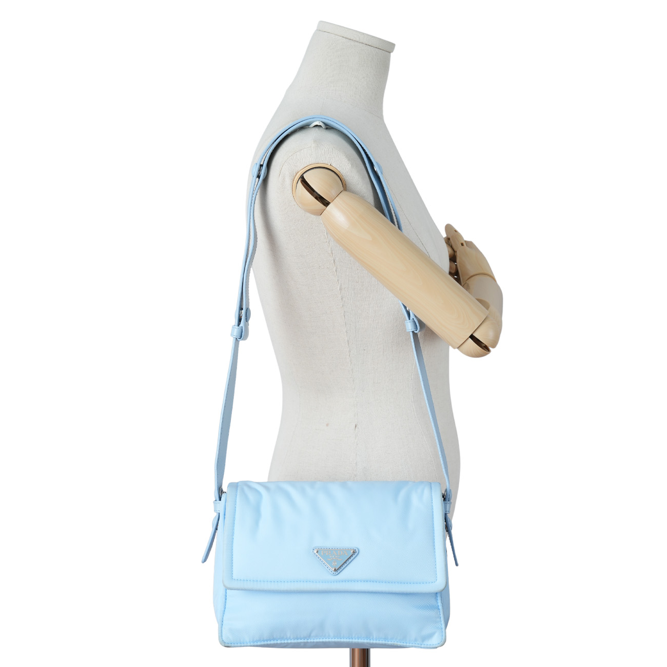 PRADA(USED)프라다 1BD313 리나일론 스몰 패딩 크로스백
