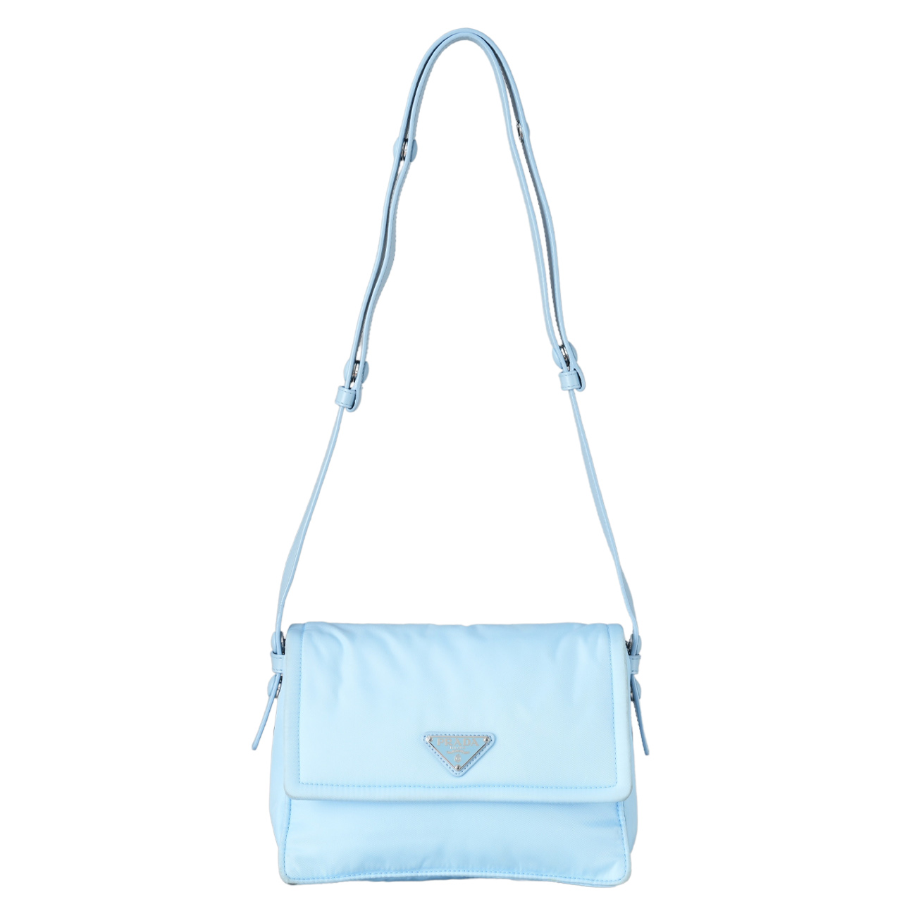 PRADA(USED)프라다 1BD313 리나일론 스몰 패딩 크로스백
