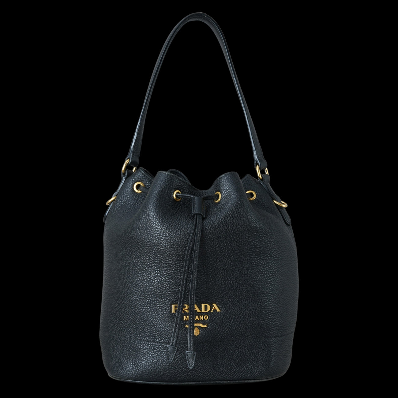 PRADA(USED)프라다 비텔로 버킷백