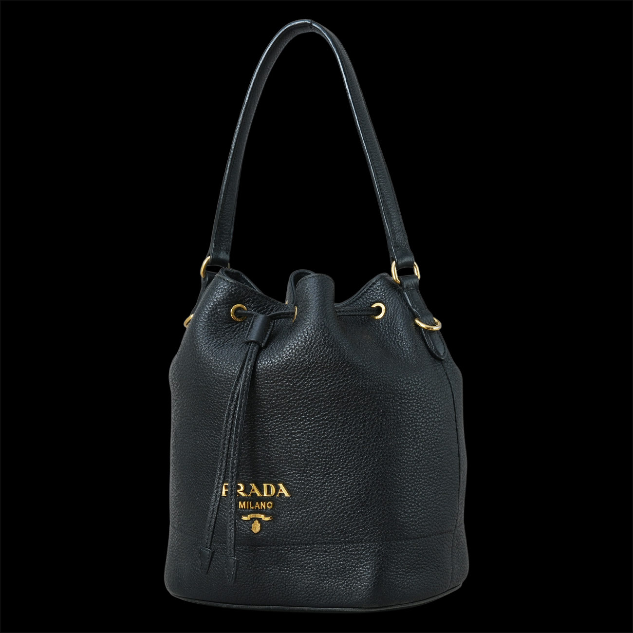 PRADA(USED)프라다 비텔로 버킷백