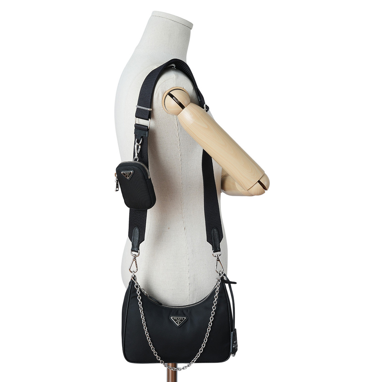 PRADA(USED)프라다 1BH204 테수토 호보백