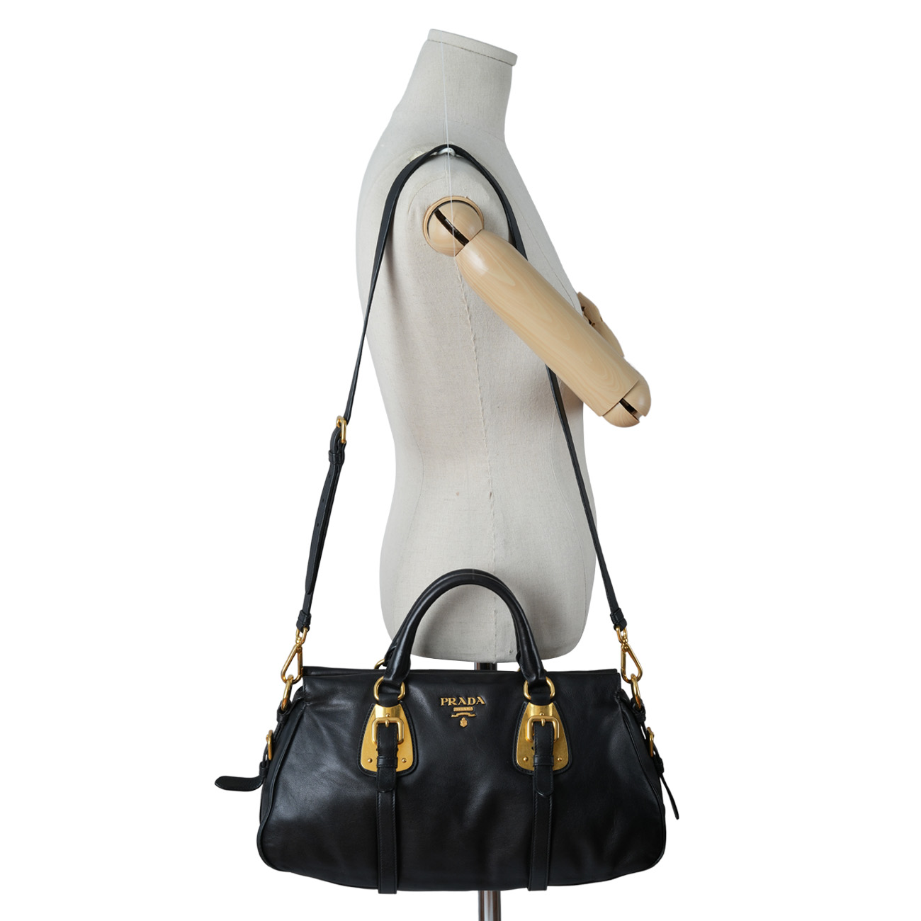PRADA(USED)프라다 소프트카프 토트겸 숄더백