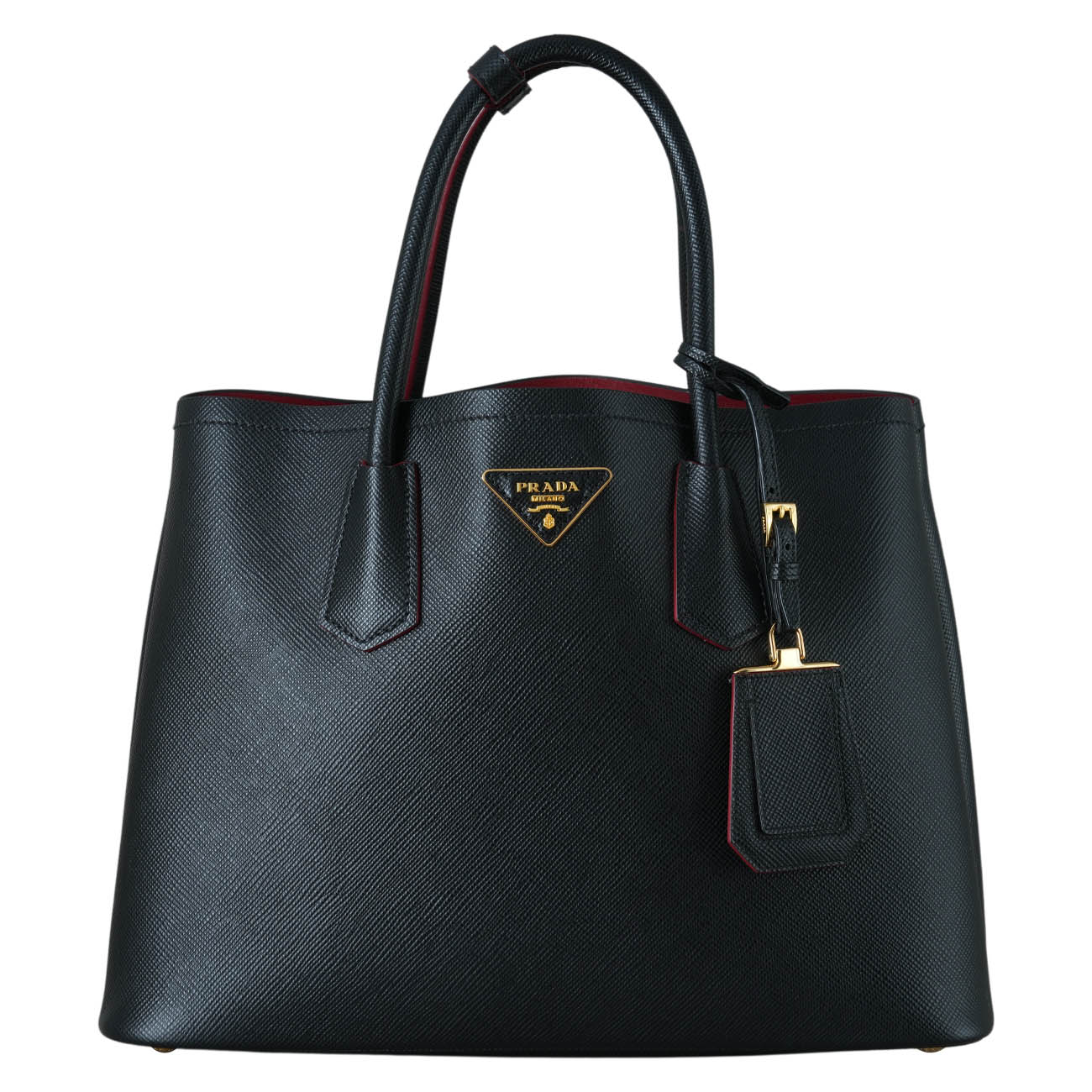 PRADA(USED)프라다 1BG775 사피아노 두블레 미듐