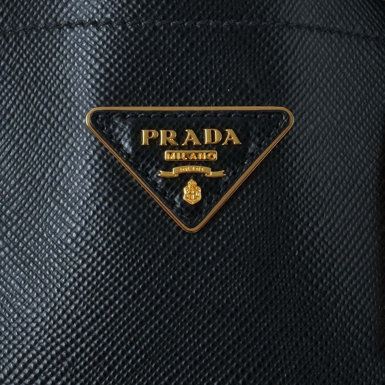 PRADA(USED)프라다 1BG775 사피아노 두블레 미듐
