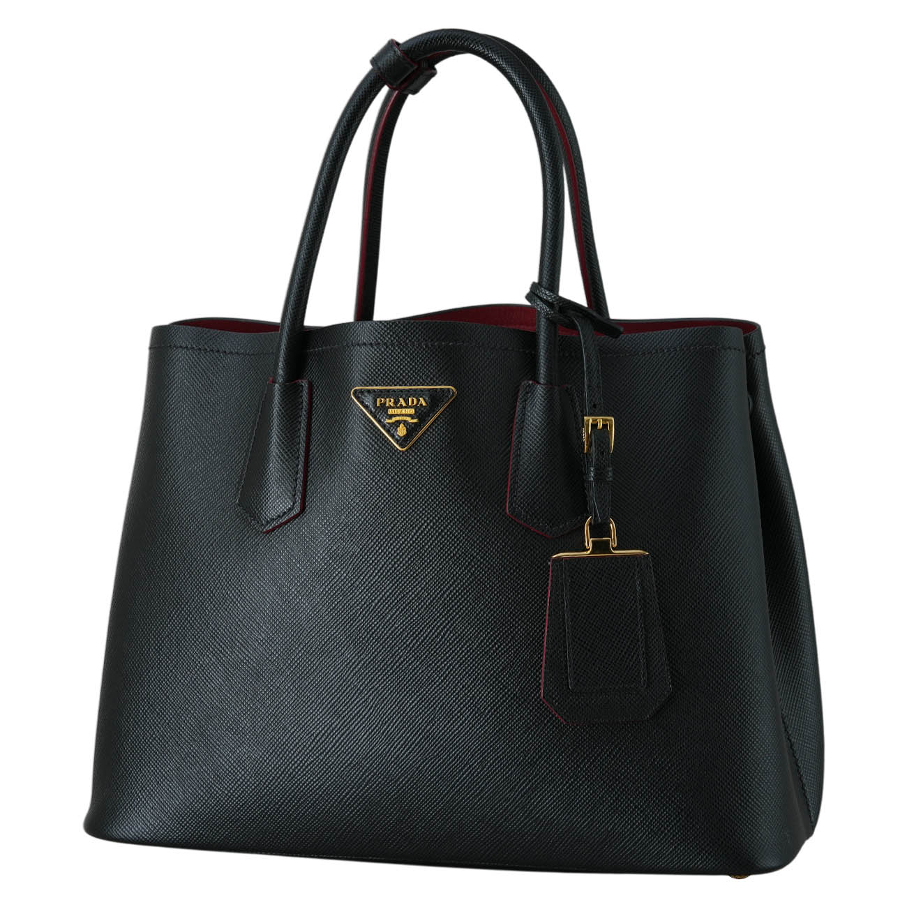 PRADA(USED)프라다 1BG775 사피아노 두블레 미듐