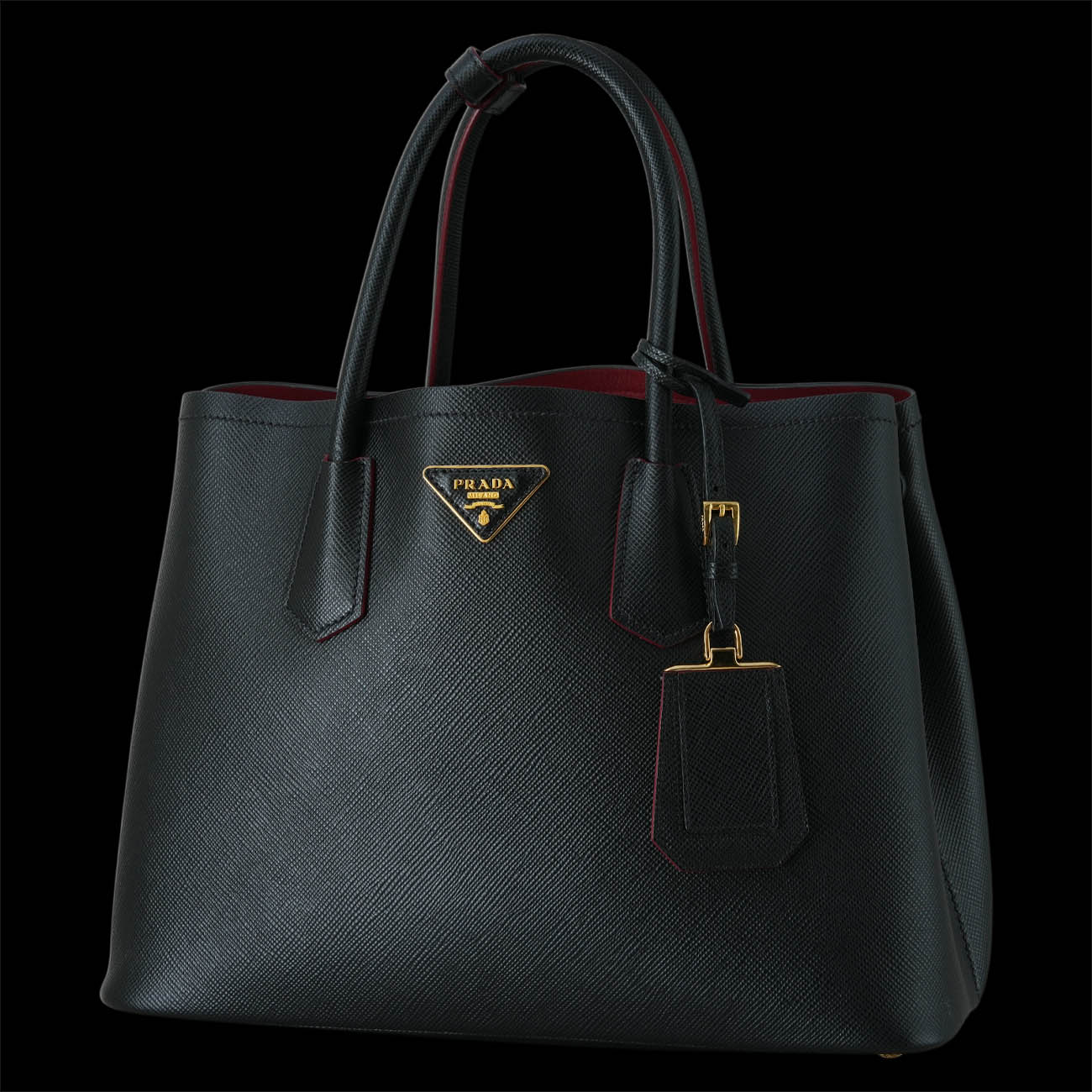 PRADA(USED)프라다 1BG775 사피아노 두블레 미듐