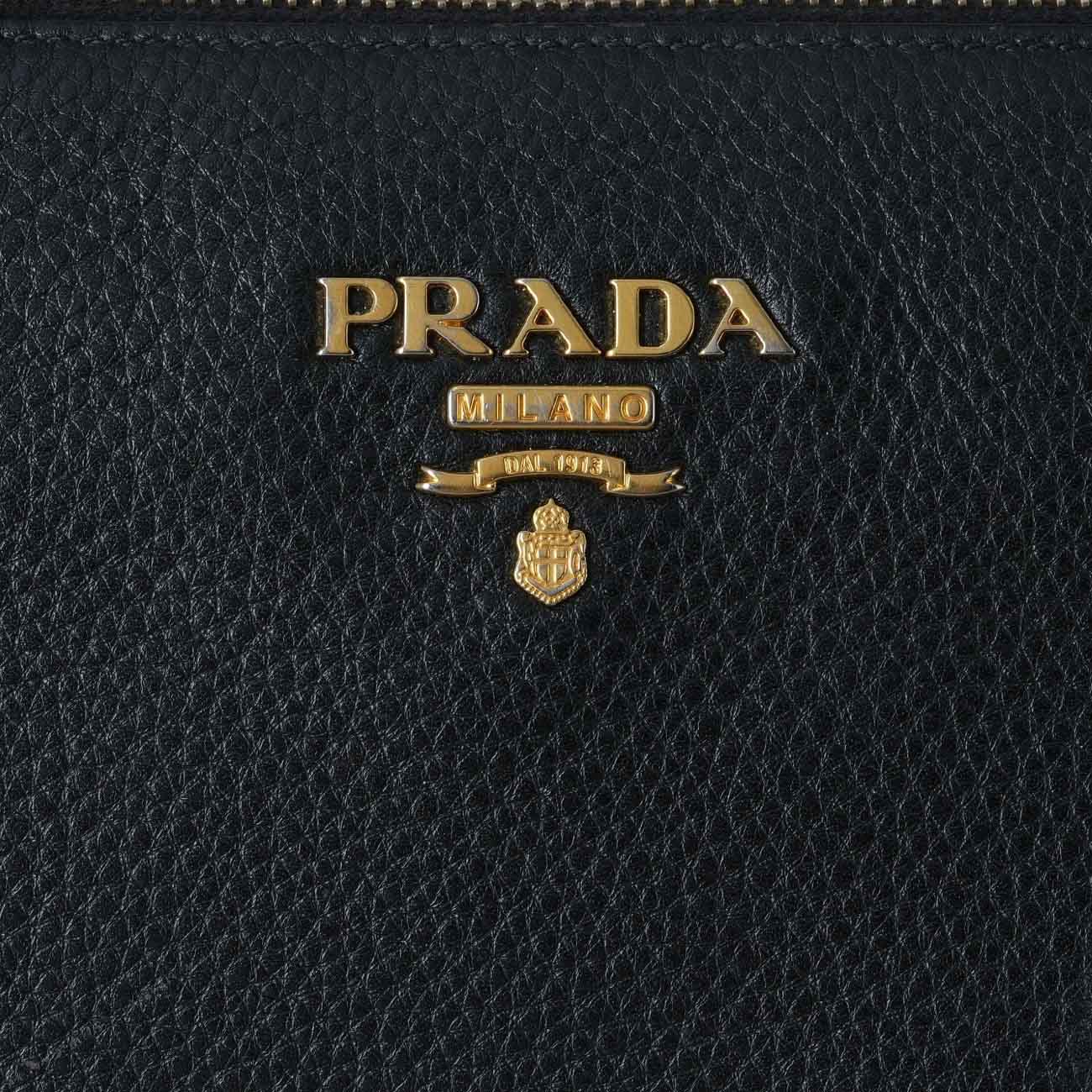 PRADA(USED)프라다 1BH046 더블 지퍼 크로스백