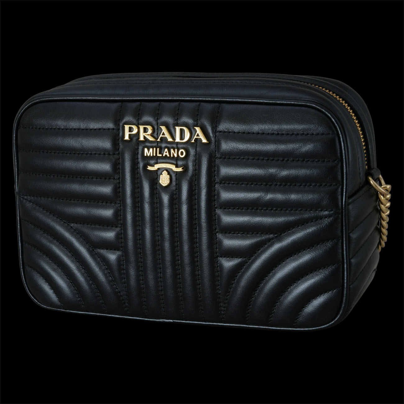 PRADA(USED)프라다 1BH083 다이어그램 크로스백