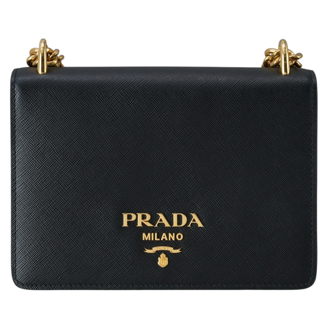 PRADA(USED)프라다 1BD133 사피아노 파티나 체인 숄더백
