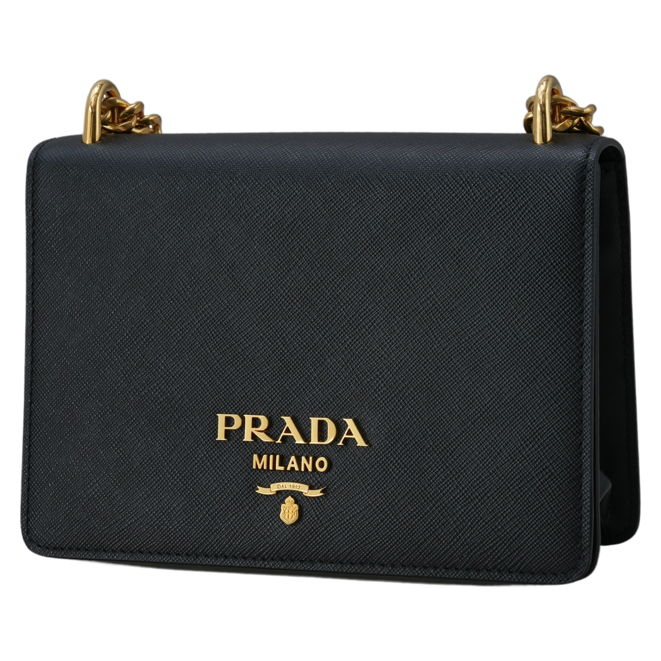 PRADA(USED)프라다 1BD133 사피아노 파티나 체인 숄더백