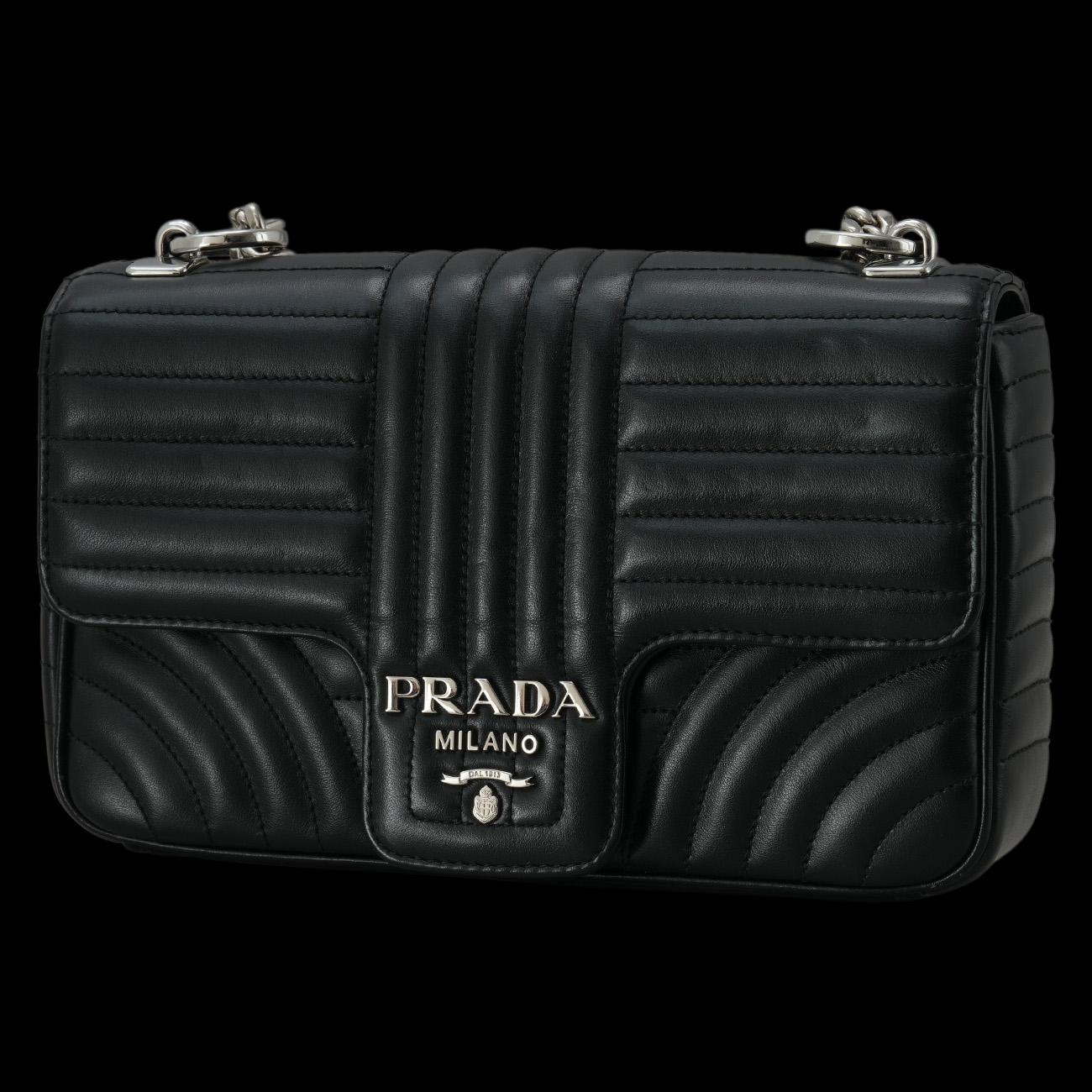 PRADA(USED)프라다 1BD135 파티나 숄더백