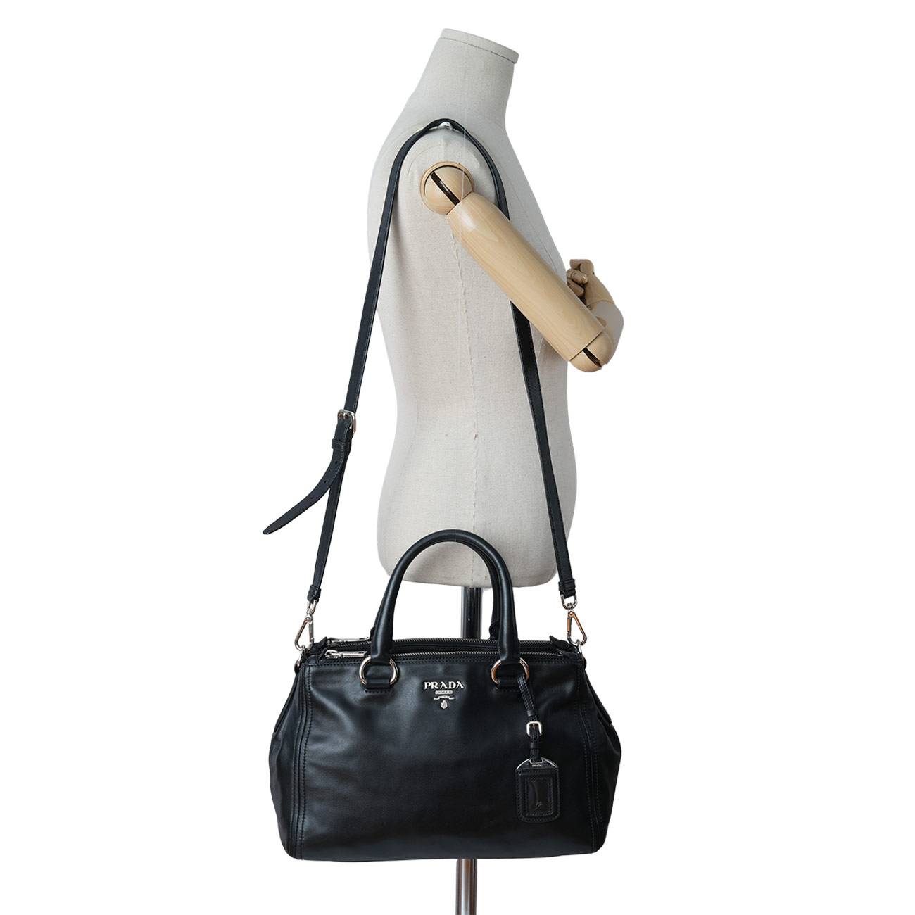 PRADA(USED)프라다 BN2866 소프트 카프 토트겸 숄더백