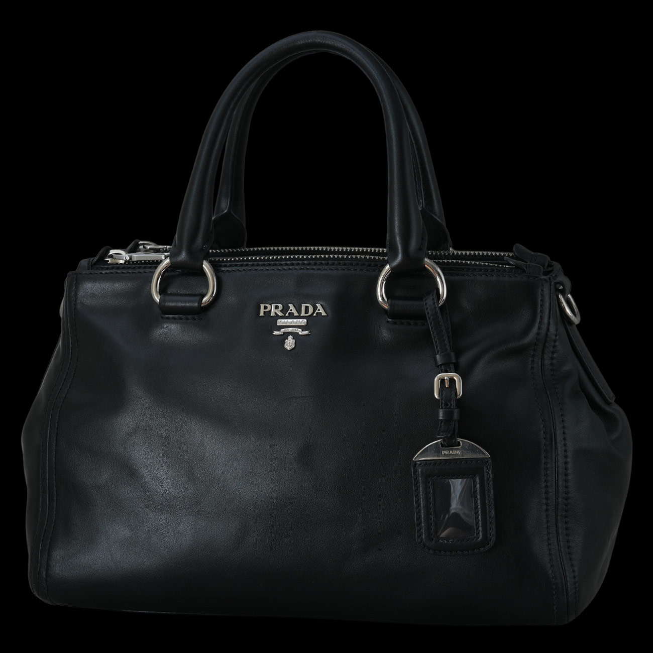 PRADA(USED)프라다 BN2866 소프트 카프 토트겸 숄더백