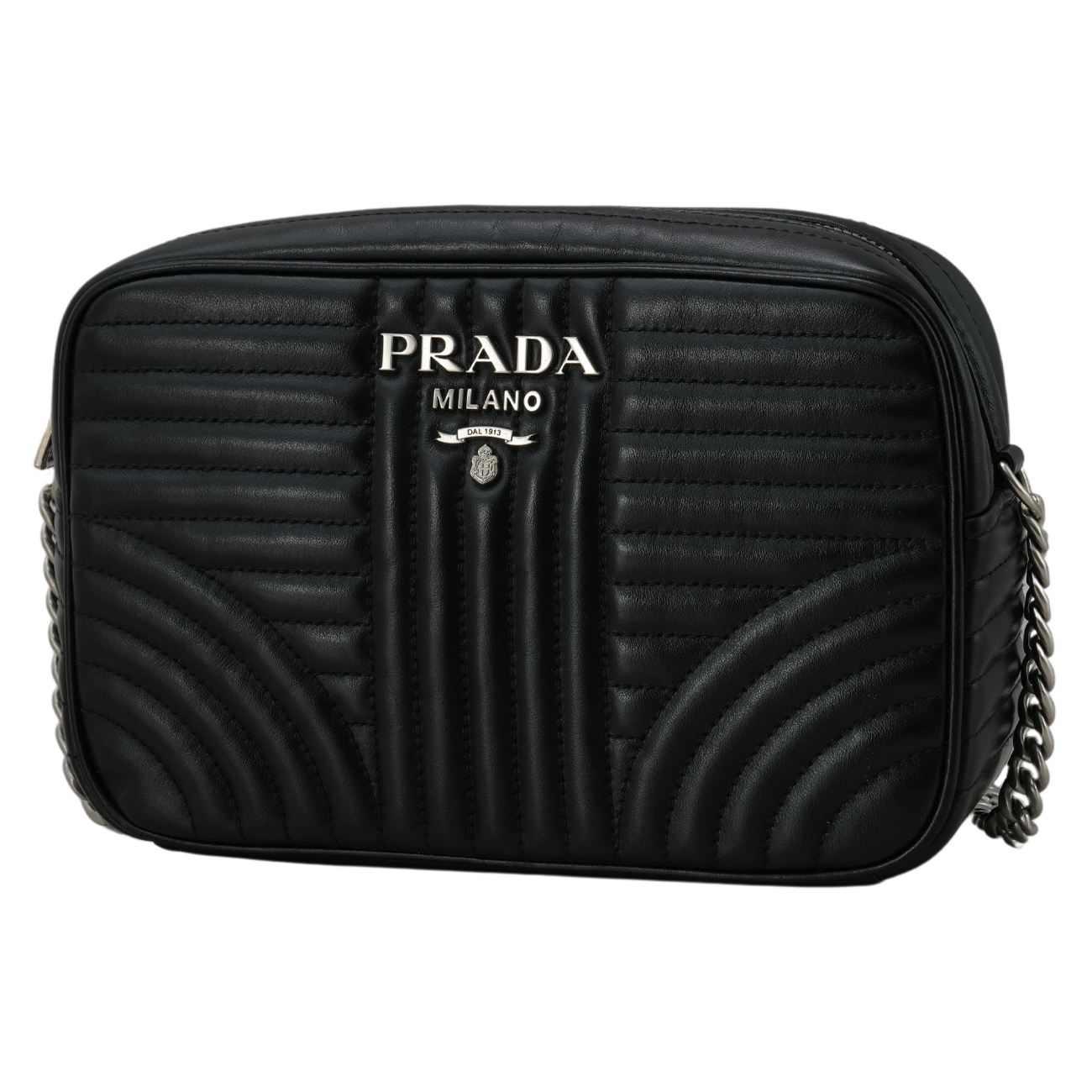 PRADA(USED)프라다 1BH083 다이어그램 크로스백