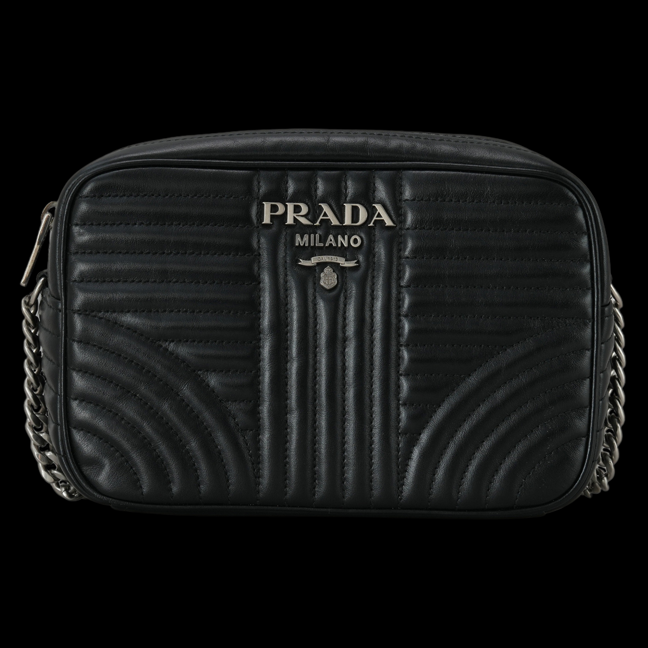 PRADA(USED)프라다 1BH083 다이어그램 크로스백