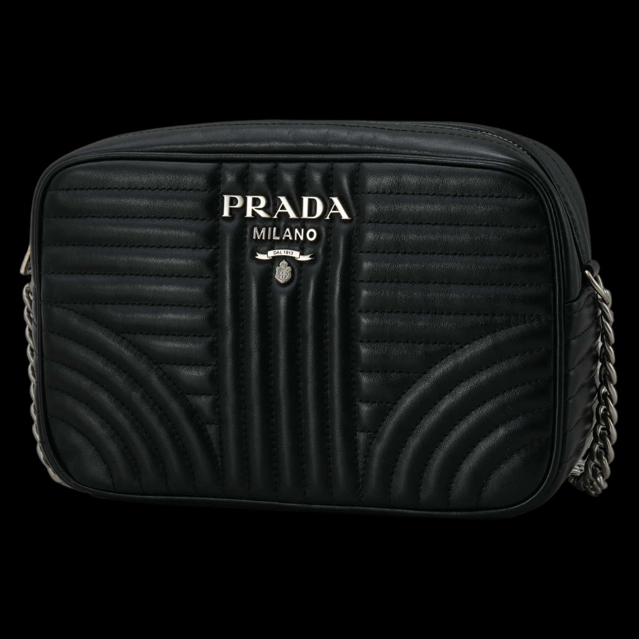 PRADA(USED)프라다 1BH083 다이어그램 크로스백