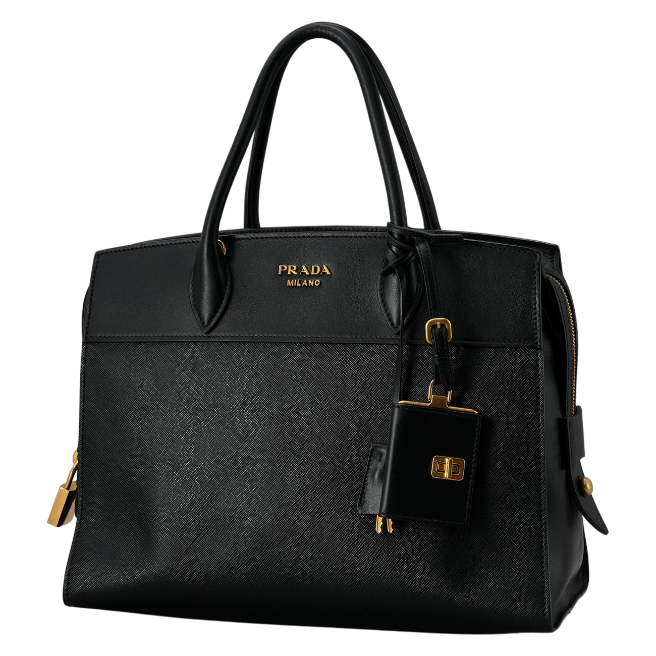 PRADA(USED)프라다 1BA046 사피아노 시티백