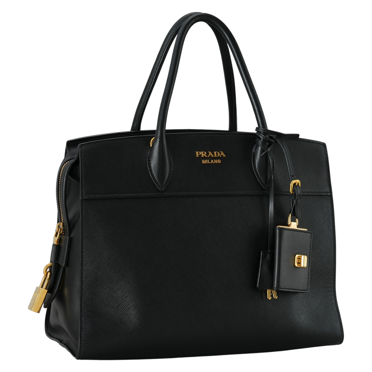 PRADA(USED)프라다 1BA046 사피아노 시티백