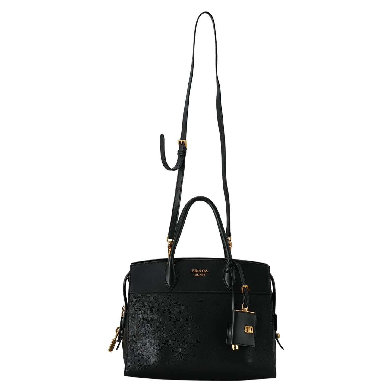 PRADA(USED)프라다 1BA046 사피아노 시티백