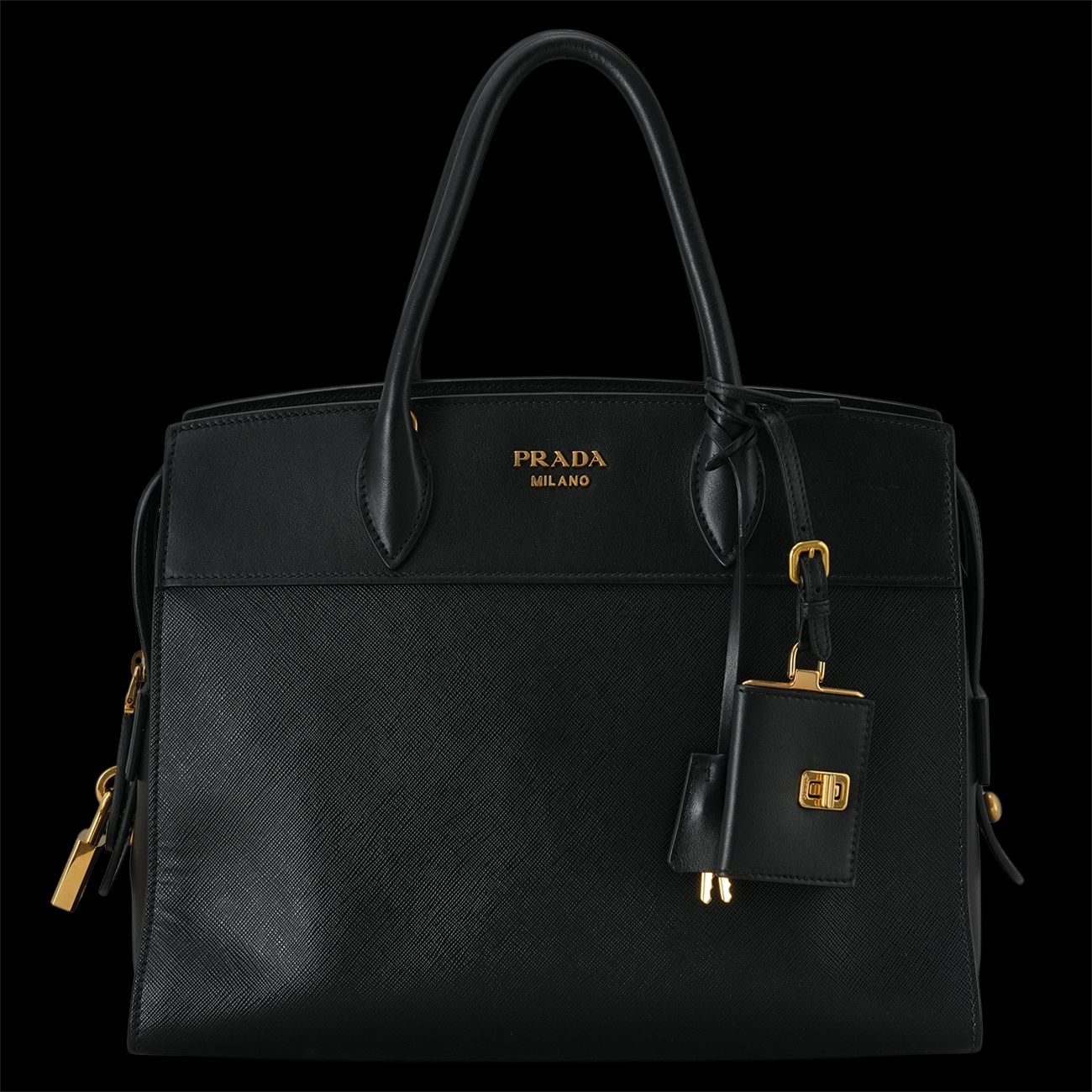 PRADA(USED)프라다 1BA046 사피아노 시티백
