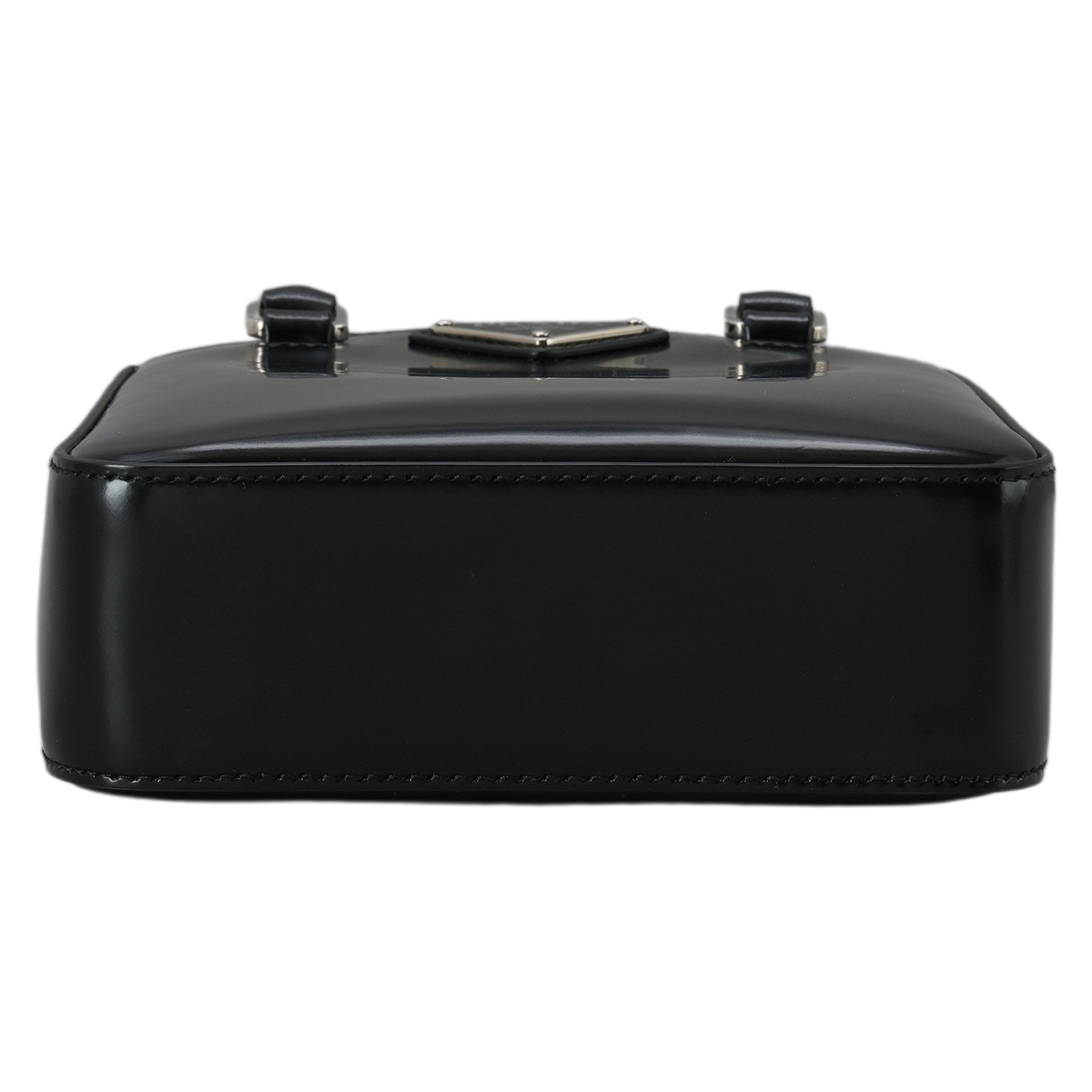 PRADA(USED)프라다 1BA331 스몰 브러쉬드 레더 토트백