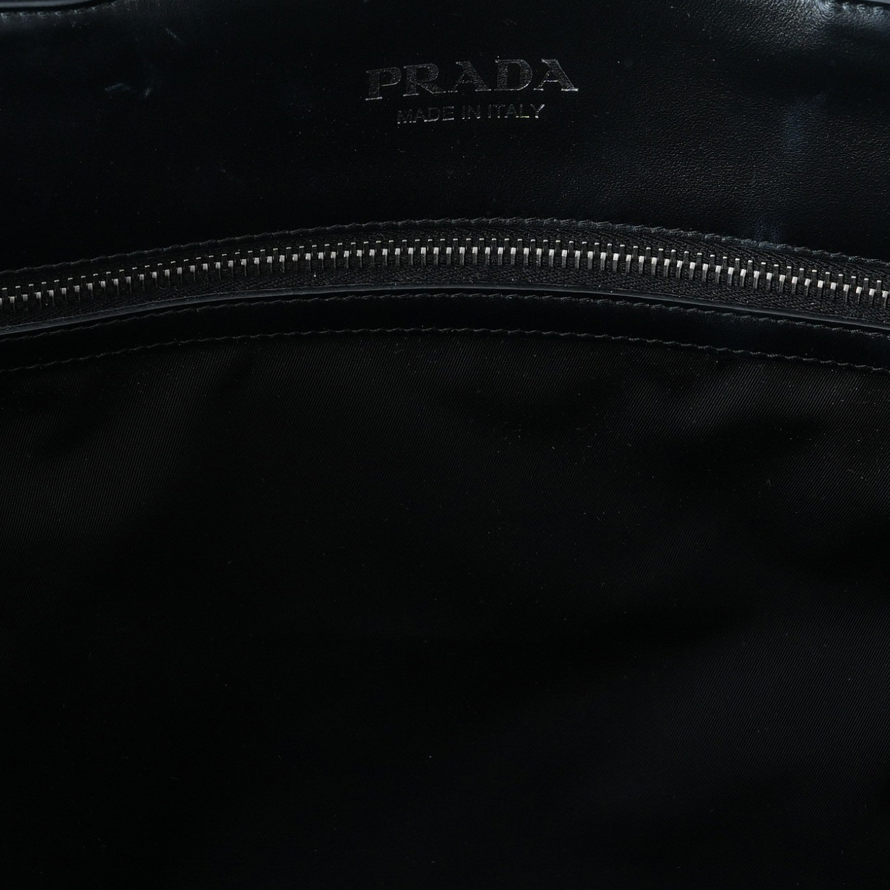 PRADA(USED)프라다 탑스티치 퀼팅 리나일론 쇼퍼백