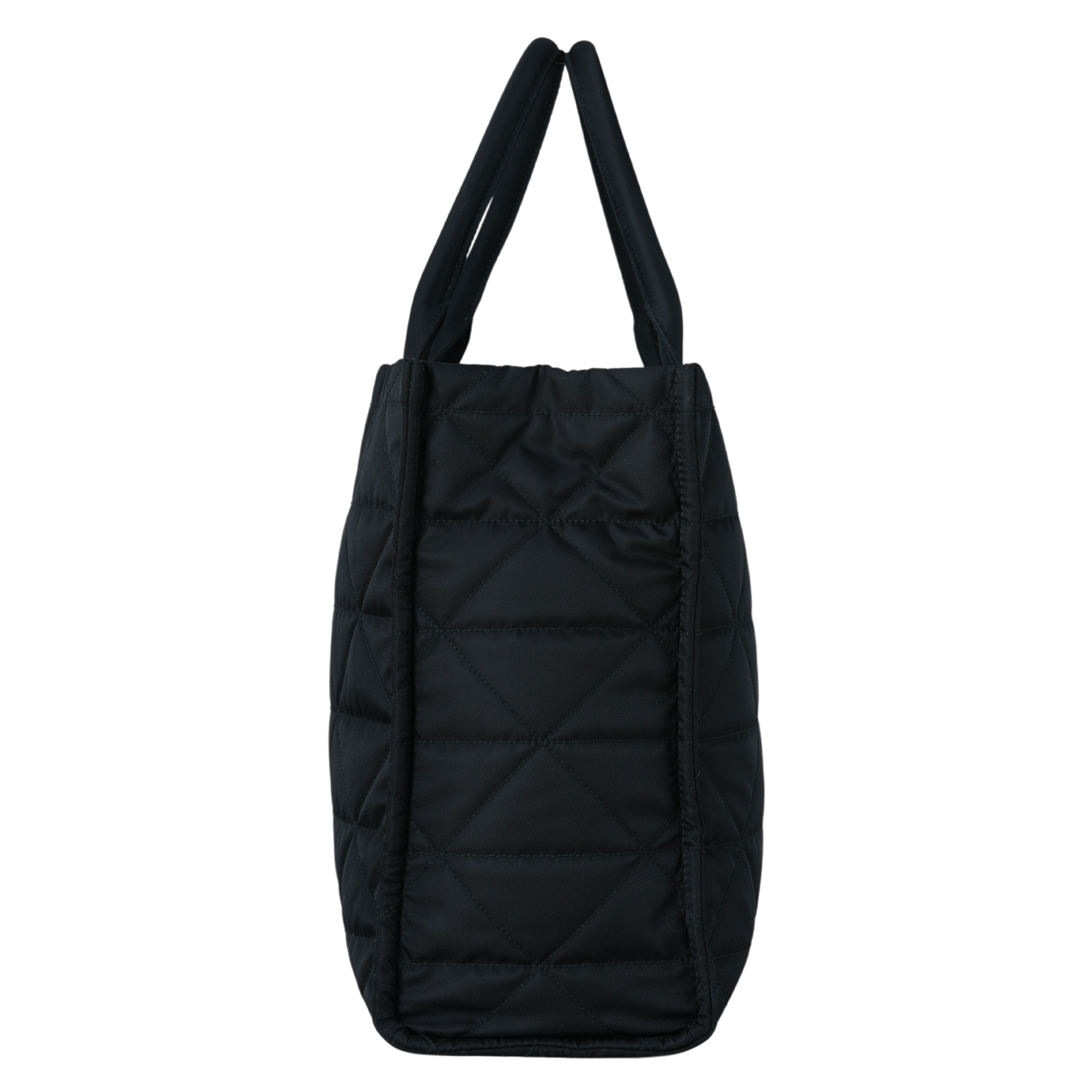 PRADA(USED)프라다 탑스티치 퀼팅 리나일론 쇼퍼백