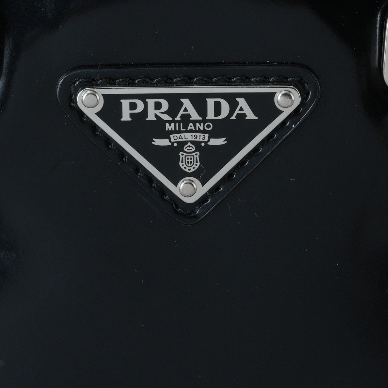 PRADA(USED)프라다 1BA331 스몰 브러쉬드 레더 토트백