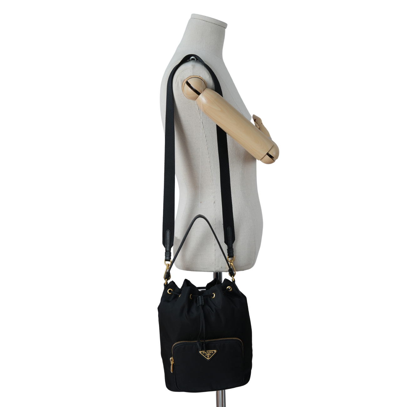 PRADA(USED)프라다 1BH097 버킷백