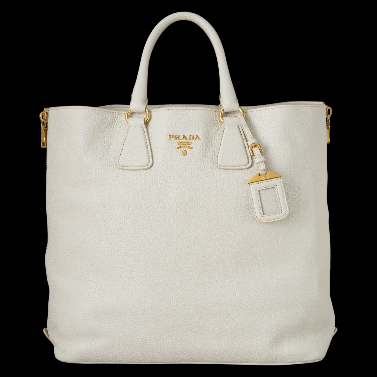 PRADA(USED)프라다 BN2419 비텔로 다이노 토트 겸 숄더백
