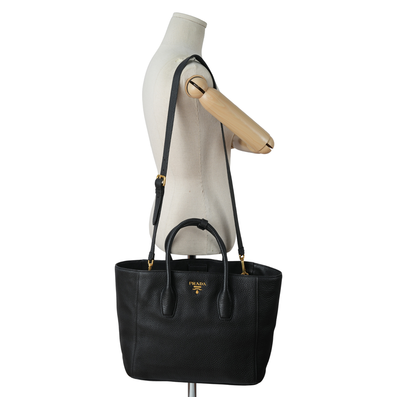PRADA(USED)프라다 비텔로 다이노 숄더백