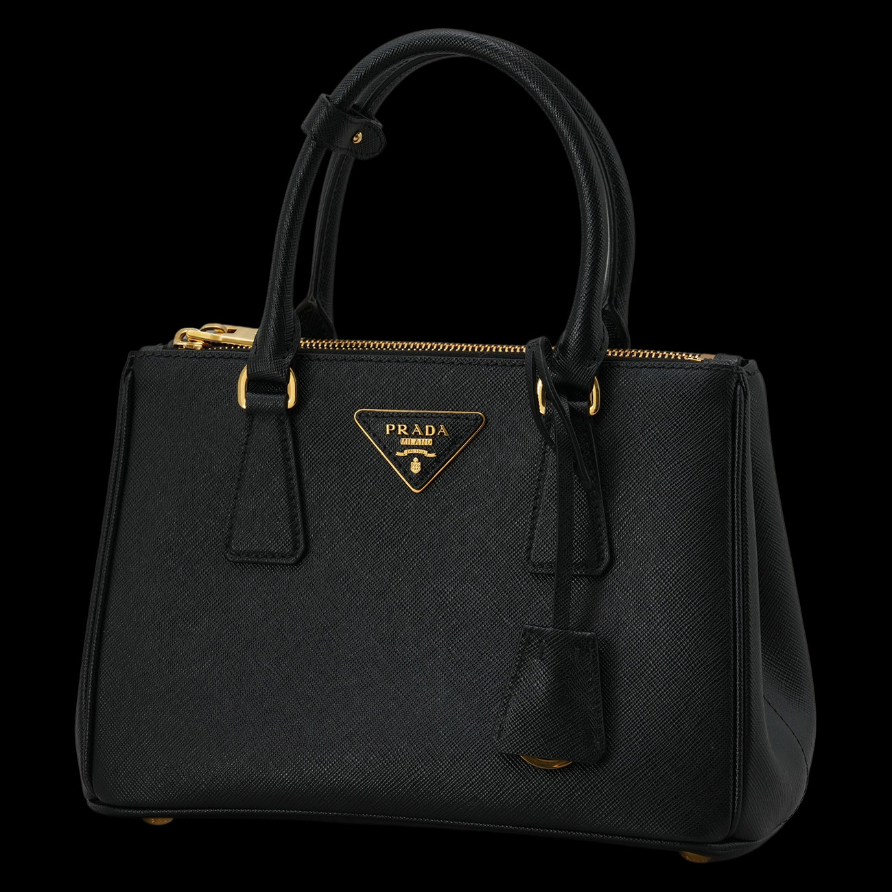 PRADA(USED)프라다 사피아노 럭스 토트겸 숄더백