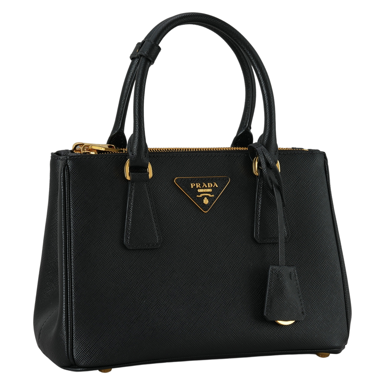 PRADA(USED)프라다 사피아노 럭스 토트겸 숄더백