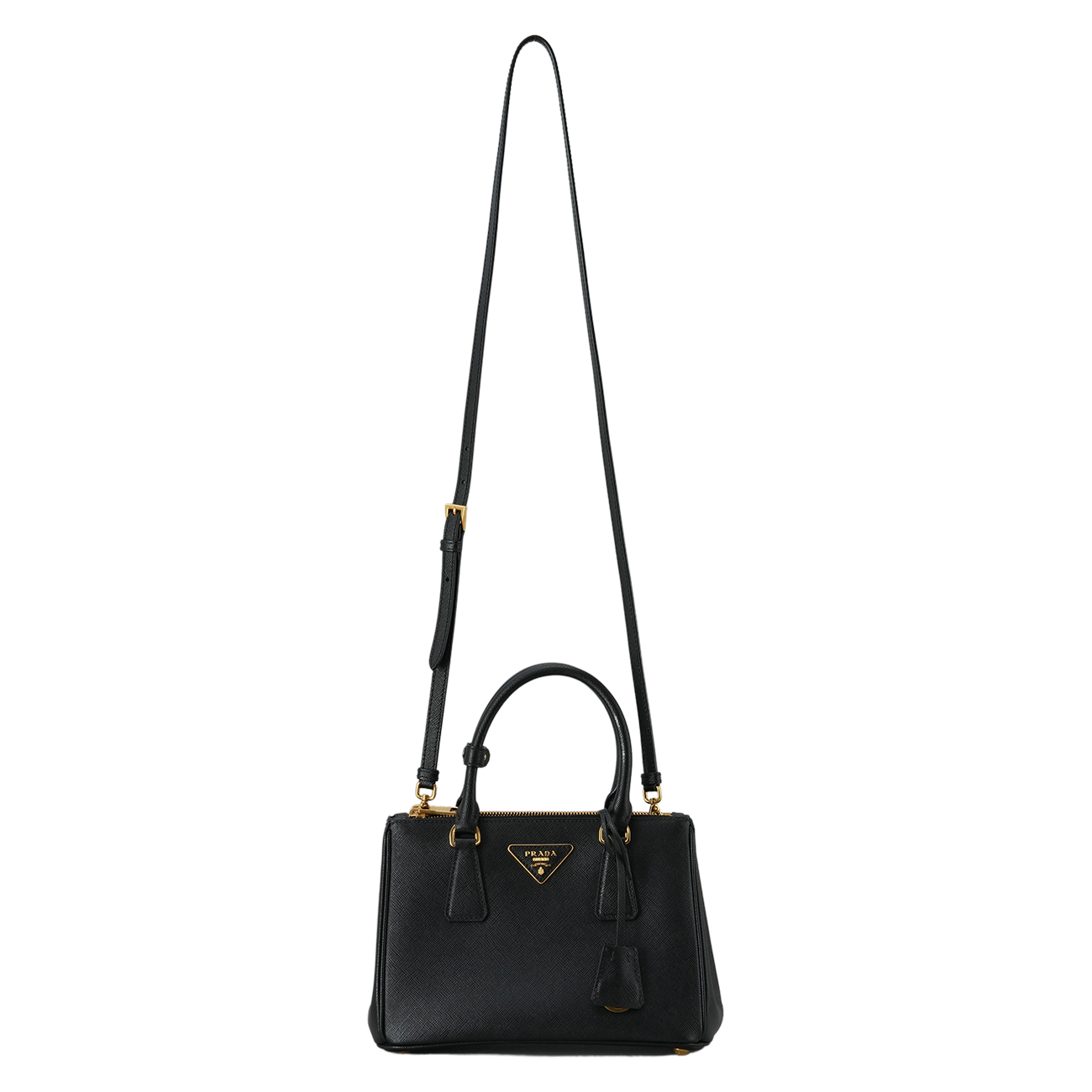 PRADA(USED)프라다 사피아노 럭스 토트겸 숄더백