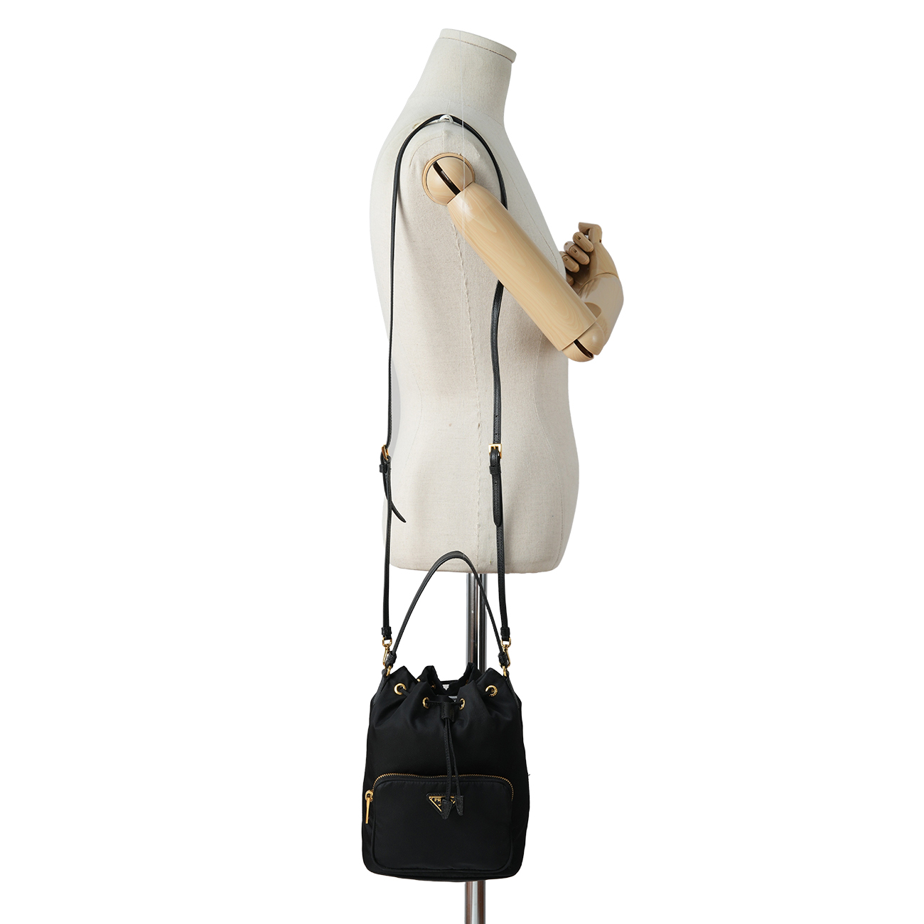 PRADA(USED)프라다 1BH038 테수토 버킷백