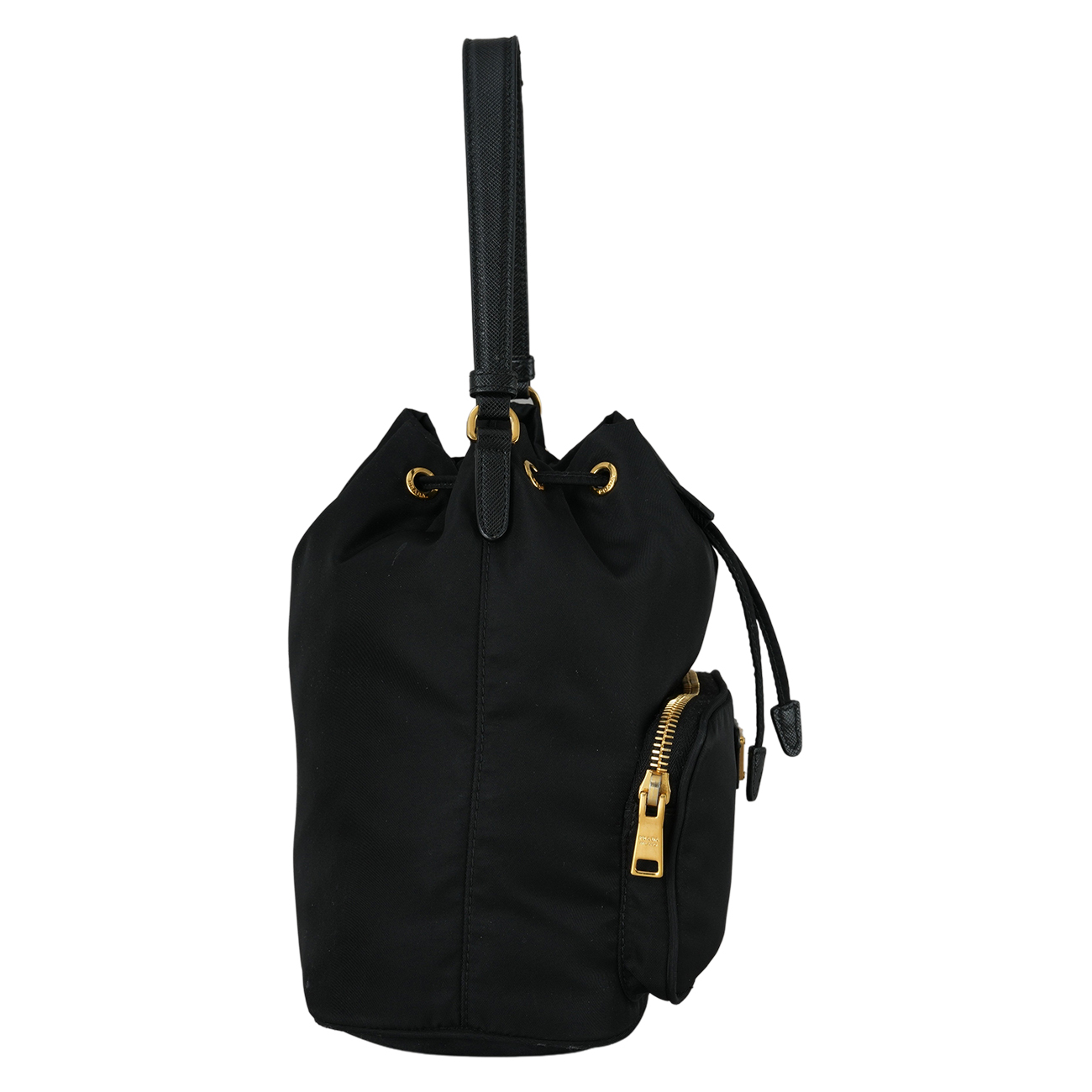 PRADA(USED)프라다 1BH038 테수토 버킷백