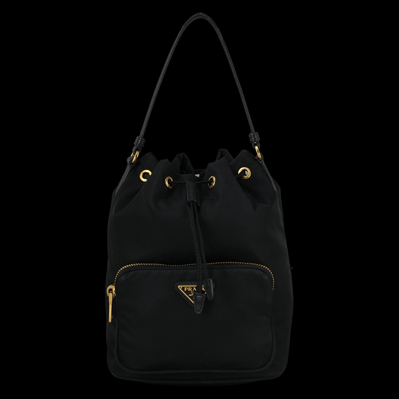 PRADA(USED)프라다 1BH038 테수토 버킷백
