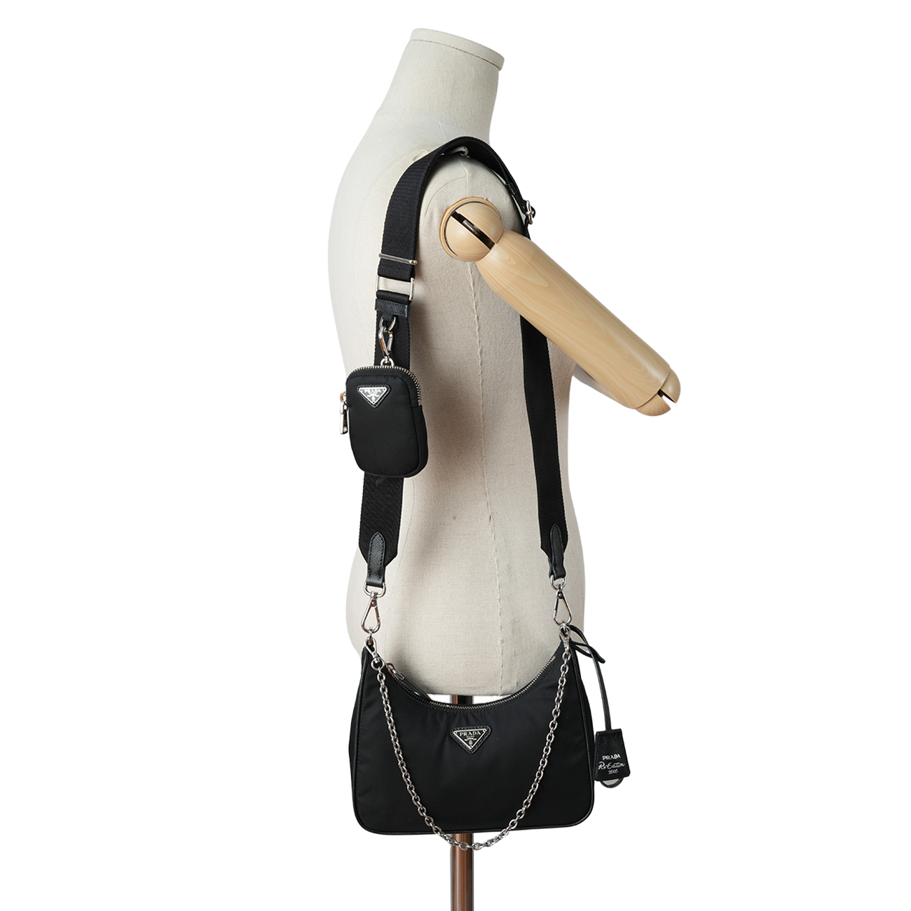 PRADA(USED)프라다 1BH204 테수토 호보백