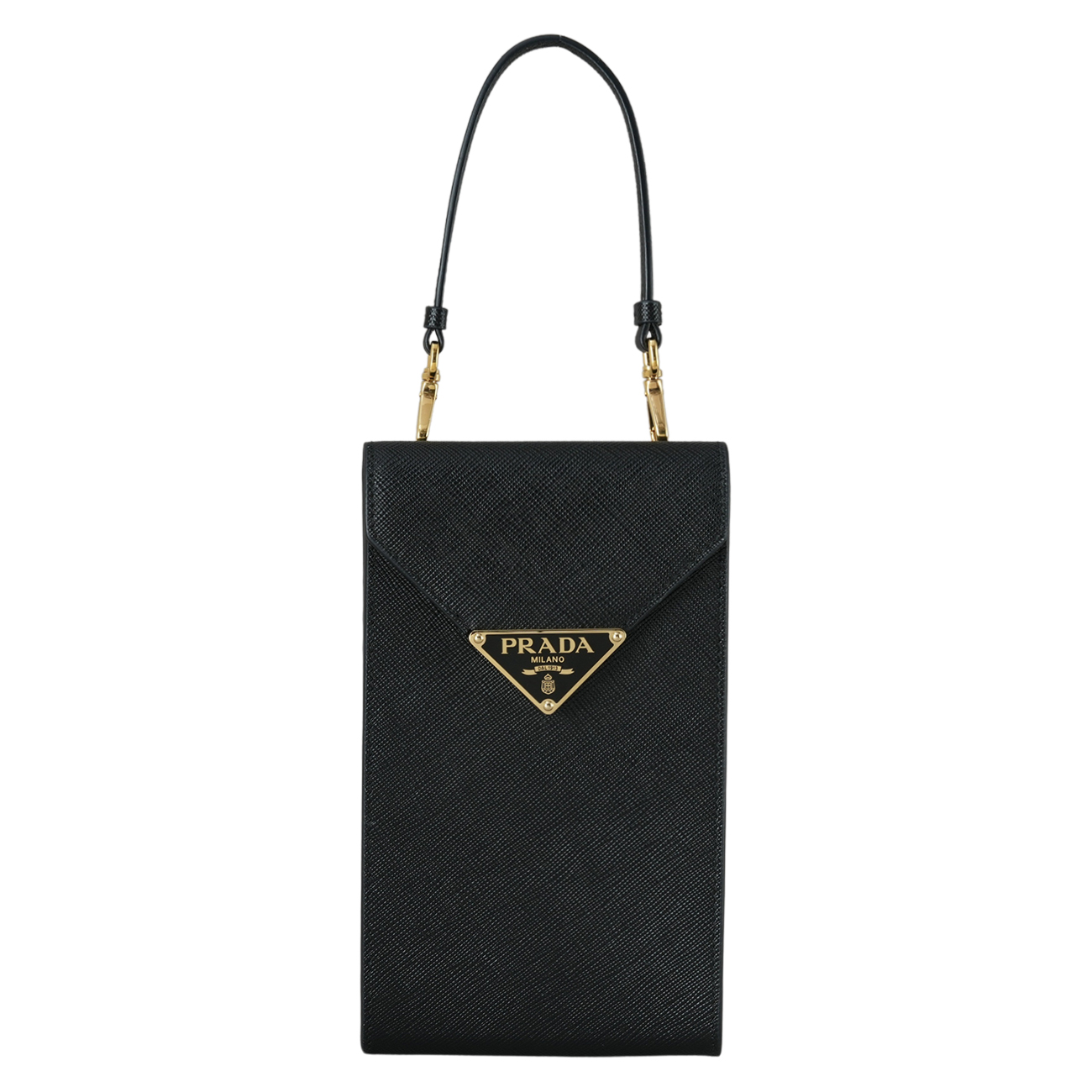 PRADA(USED)프라다 사피아노 트라이앵글 폰홀더