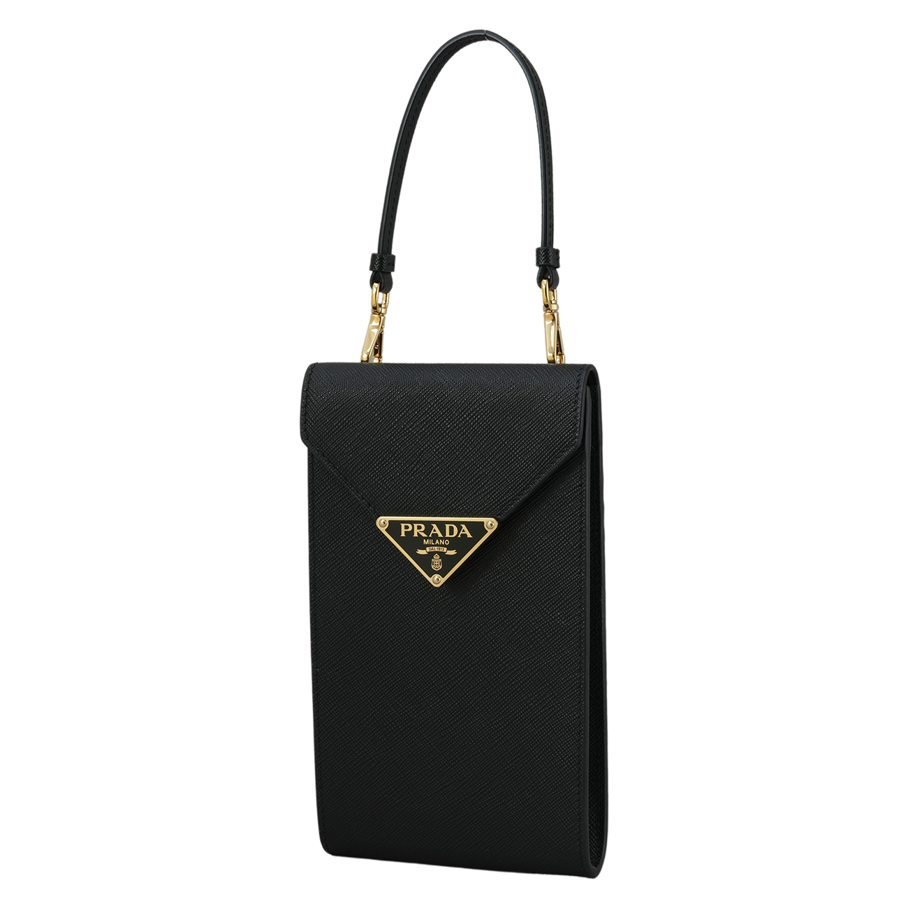 PRADA(USED)프라다 사피아노 트라이앵글 폰홀더