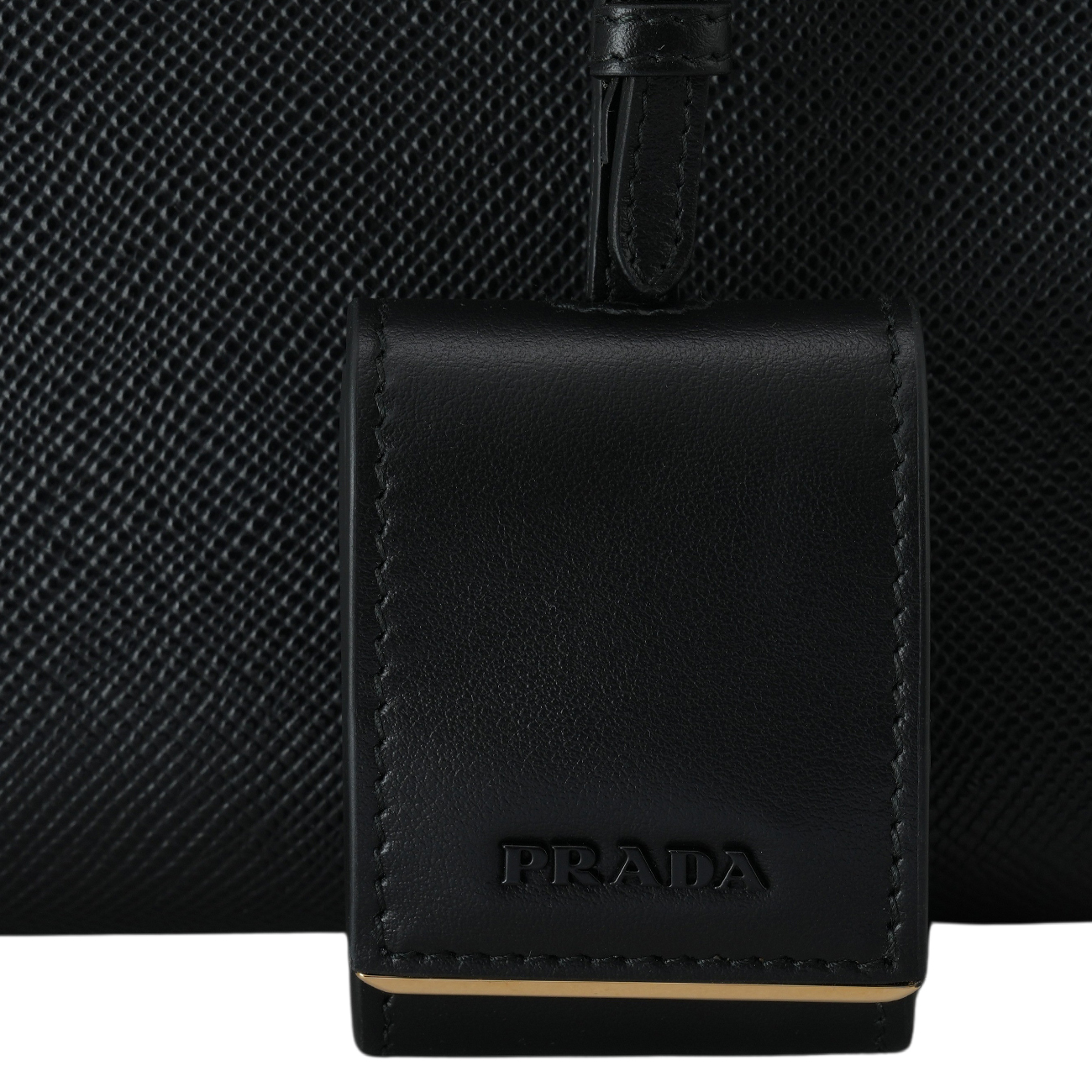 PRADA(USED)프라다 1BA269 사피아노 모노크롬 토트겸 숄더백